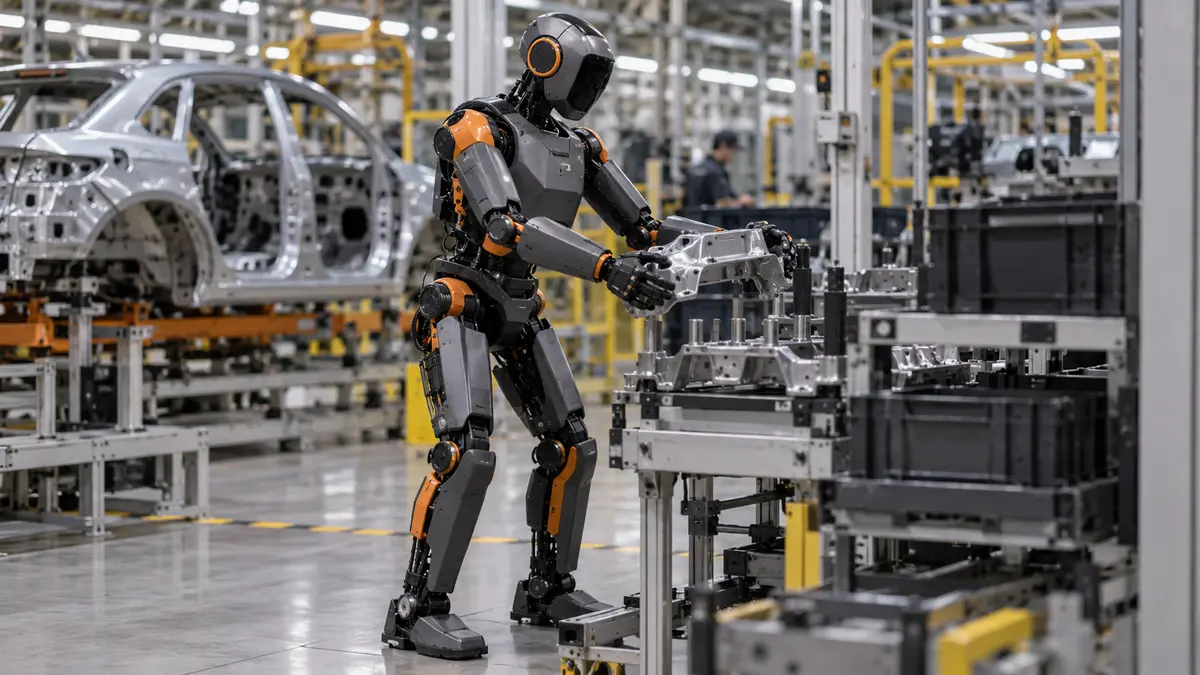 Atlas durante el entrenamiento en el centro de Boston Dynamics
